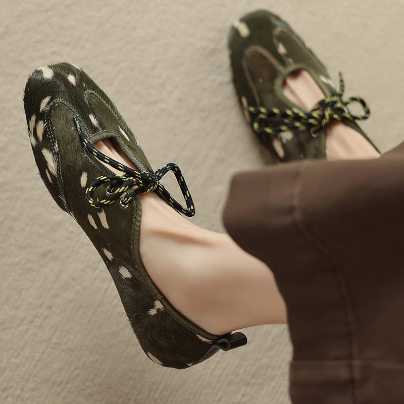 Formal Wear Women'S Loafers - AIYUQI 2026 新作レディースフラットシューズ スクエアトゥ ノンスリップ メリージェーン