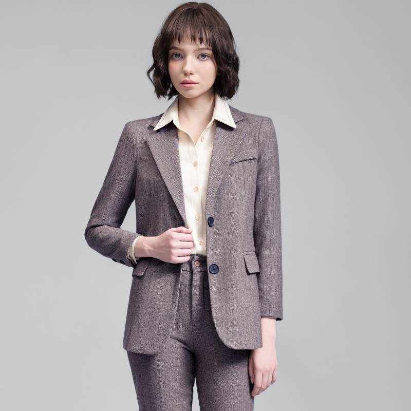 High End Women'S Formal Wear - レディーススーツセット 新品 プロフェッショナルウェア エレガント 高級 秋冬
