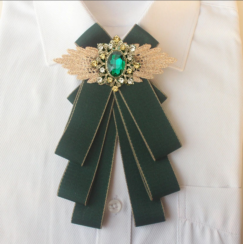 メンズ蝶ネクタイ レディース襟花 ハンドメイドジュエリー ビ - Women Formal Wear Korean のレビューと価格