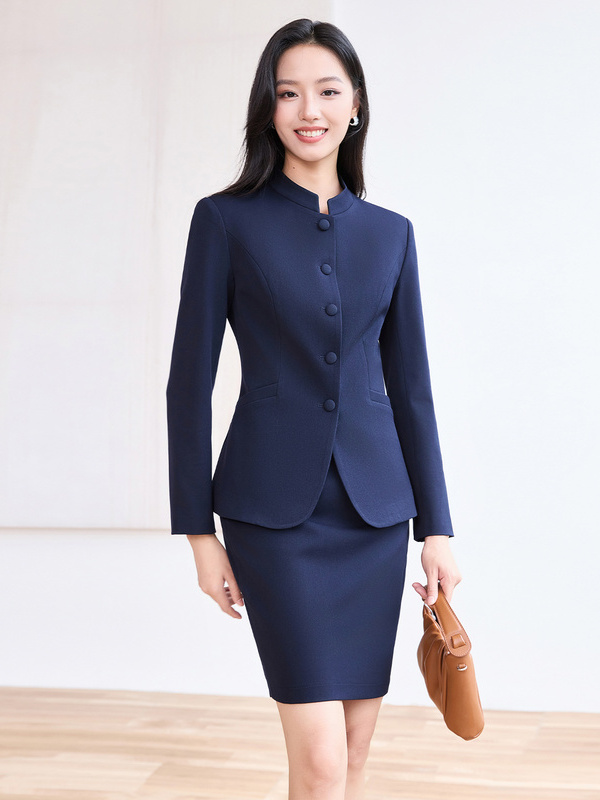 新しい中国風スタンドカラービジネススーツセット女性用ハイエン - High End Women'S Formal Wear のレビューと価格