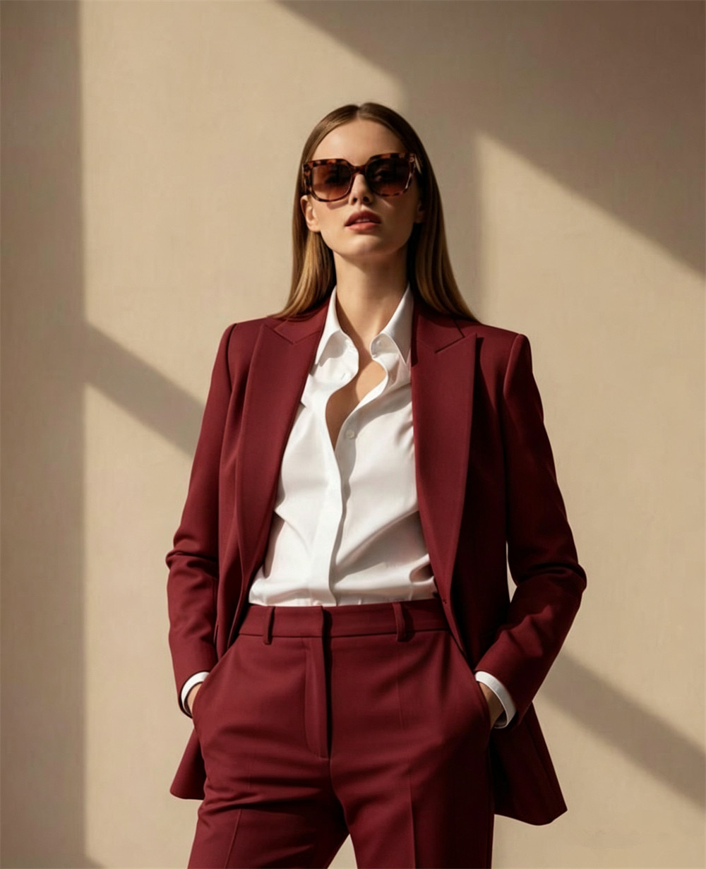 レディース オレンジ パワースーツ 2 点セット テーラード - Women Formal Wear Tailor のレビューと価格